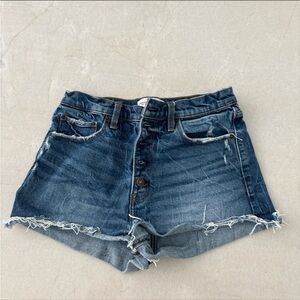 Abercrombie High Rise Mom Shorts